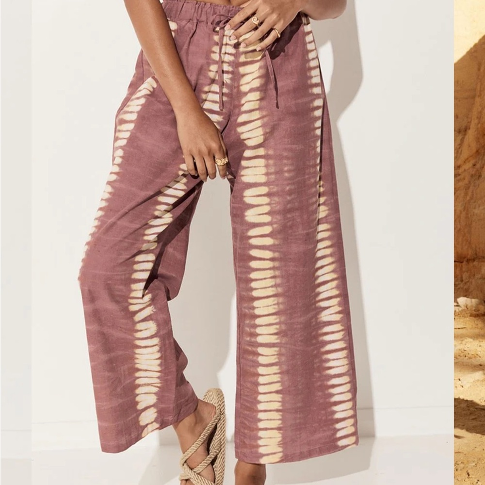 Maurie + Eve — Sunny Scene mauve pant
